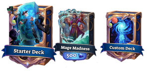 A captain's three deck options.