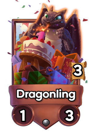 A Dragonling card.