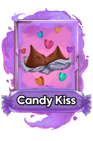 A Candy Kiss card.